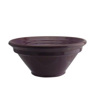 Ribbed Bowl in Purple - 29cm