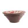 Ribbed Bowl in Red - 29cm Girona colours