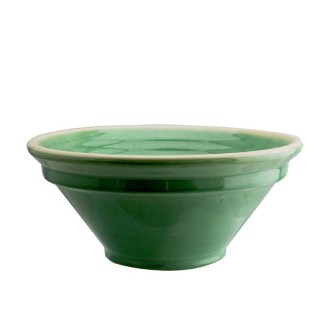 Ribbed Bowl in Green - 29cm...
