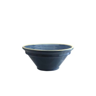 Ribbed Bowl in Blue - 25cm...