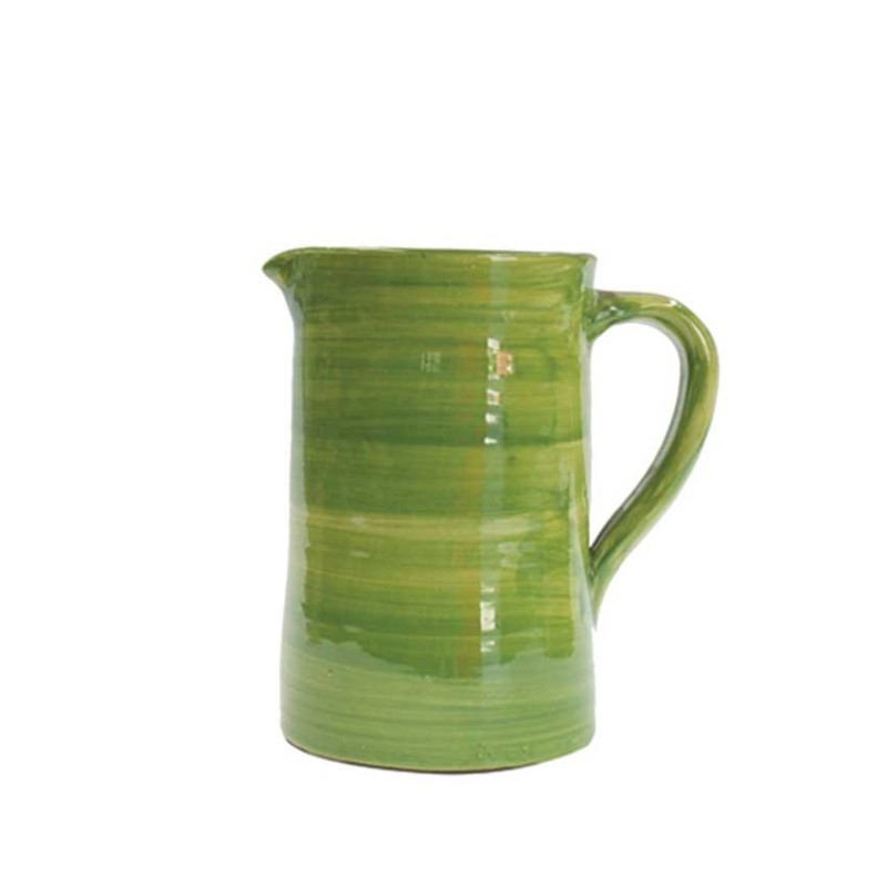 Spiral Green Water jug