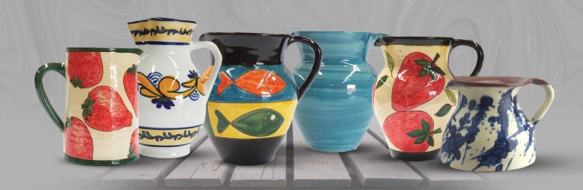 Buy Spanish Ceramic Water/Wine Jug Wholesale - Sun Pots